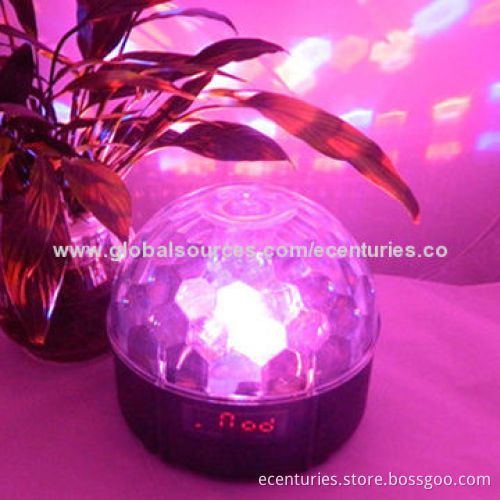 Bluetooth Speaker with Disco Light